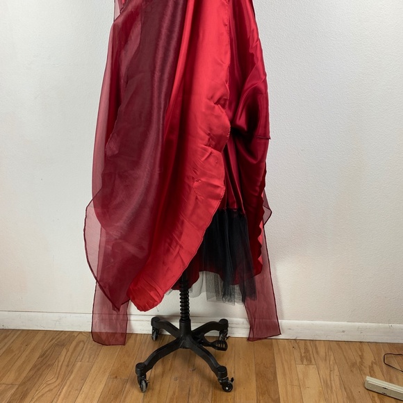 VTG Fashion 1001 Nights Maxi Prom Dress Evening Formal Bridesmaid Small (vtg 14) - Picture 11 of 12